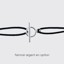 Sale HappyBulle Bracelet personnalisé médaille lettre initiale argent 11mm