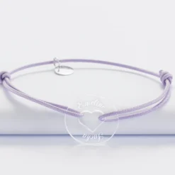 Outlet HappyBulle Bracelet personnalisé médaille gravée cible coeur 21 mm Acrylique