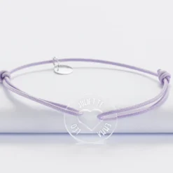 Outlet HappyBulle Bracelet personnalisé médaille gravée cible coeur 21 mm Acrylique