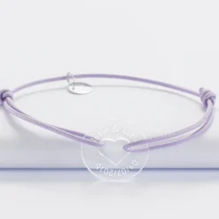 Outlet HappyBulle Bracelet personnalisé médaille gravée cible coeur 21 mm Acrylique