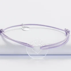 Outlet HappyBulle Bracelet personnalisé médaille gravée cible coeur 21 mm Acrylique