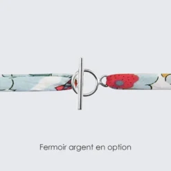 Online HappyBulle Bracelet 3 tours Liberty personnalisé initiale médaille gravée argent coeur 10 mm Argent rhodié 925