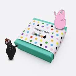 Discount HappyBulle Bracelet 3 tours Liberty personnalisé médaille gravée argent 15 mm - x Barbapapa Argent rhodié 925