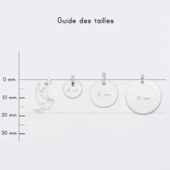 Discount HappyBulle Breloque colombe argent 18 mm Argent rhodié 925