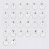 Best HappyBulle Breloque lettre initiale dentelle argent 14 mm
