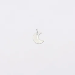 New HappyBulle Breloque nacre argent 10 mm Argent rhodié 925