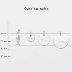 Hot HappyBulle Breloque poisson articulé argent 15 mm Argent rhodié 925