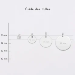 Clearance HappyBulle Breloque étoile brillante argent 6 mm Argent rhodié 925