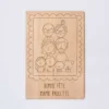 New HappyBulle Cadre personnalisé bois gravé 15x10 cm avec support - édition spéciale "Famille"