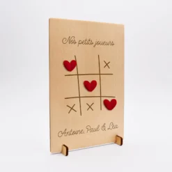 Sale HappyBulle Cadre personnalisé bois gravé 15x10 cm avec support - édition spéciale 