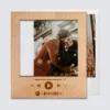 Discount HappyBulle Cadre polaroïd Spotify personnalisé gravé bois aimanté grand format 92x108 mm