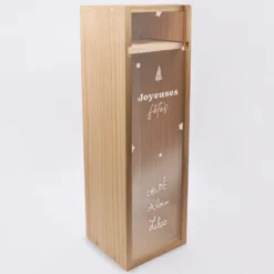 Online HappyBulle Caisse de champagne bois couvercle gravé - Edition spéciale 