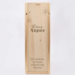 Online HappyBulle Caisse de champagne bois couvercle gravé - Edition spéciale 