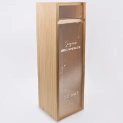 Online HappyBulle Caisse de champagne bois couvercle gravé - Edition spéciale 