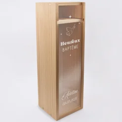 Online HappyBulle Caisse de champagne bois couvercle gravé - Edition spéciale 