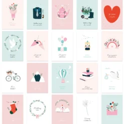 Clearance HappyBulle Carte message cadeau