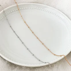 New HappyBulle Chaîne boule maille plaqué or Plaqué or 18k