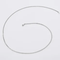 Discount HappyBulle Chaîne gourmette argent Argent rhodié 925