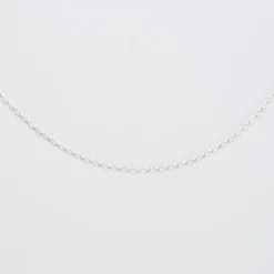 Discount HappyBulle Chaîne maille argent Argent rhodié 925