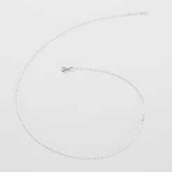 Discount HappyBulle Chaîne maille argent Argent rhodié 925