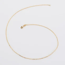 Online HappyBulle Chaîne maille plaqué or Plaqué or 18k