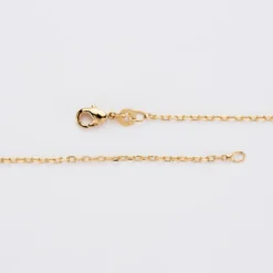 Online HappyBulle Chaîne maille plaqué or Plaqué or 18k