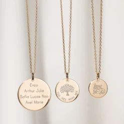 Online HappyBulle Chaîne maille plaqué or Plaqué or 18k