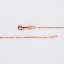 Discount HappyBulle Chaîne maille plaqué or rose Plaqué or rose 18k