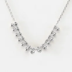 Online HappyBulle Collier chaîne boules argent Argent rhodié 925