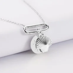 Online HappyBulle Collier chaîne ovale ouvert personnalisé médaille gravée argent 15 mm et breloque(s) summer - à composer Argent rhodié 925