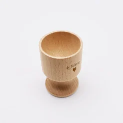 Best HappyBulle Coquetier personnalisé bois gravé