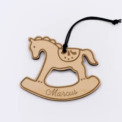 Discount HappyBulle Décoration de Noël personnalisée bois gravé 