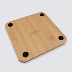 Sale HappyBulle Dessous de plat personnalisé gravé bambou 145x145 mm