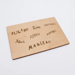 Outlet HappyBulle Diplôme du meilleur maître personnalisé bois gravé 15x10 cm avec support Homme