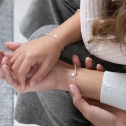 Discount HappyBulle Duo de bracelets argent "Petit " Coeur