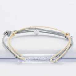 Discount HappyBulle Duo de bracelets inséparables médailles gravées acrylique - Edition spéciale 