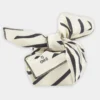 Hot HappyBulle Furoshiki zèbre coton bio 52x52cm - Avril