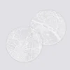Outlet HappyBulle Lot de 2 sous-verres personnalisés gravés acrylique ronds 9 cm "Géo map"