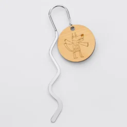 Sale HappyBulle Marque page personnalisé acier médaille gravée bois