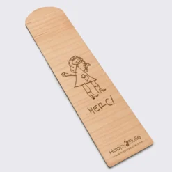 Online HappyBulle Marque page personnalisé bois gravé - Edition spéciale 