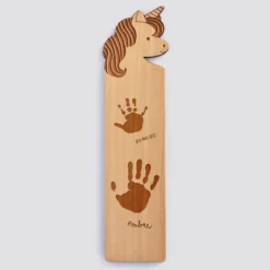 Sale HappyBulle Marque page personnalisé bois gravé
