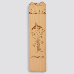 Sale HappyBulle Marque page personnalisé bois gravé
