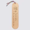 Discount HappyBulle Marque page personnalisé bois gravé avec cordon liberty