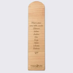Sale HappyBulle Marque page personnalisé bois gravé - Edition spéciale