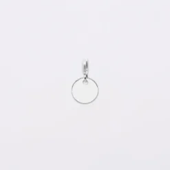 Online HappyBulle Mini-charm anneau collection Chapitre médaille gravée argent 10 mm Argent rhodié 925