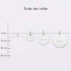 Clearance HappyBulle Mini-charm anneau dentelé collection Chapitre argent Argent rhodié 925