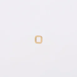 Online HappyBulle Mini-charm anneau simple collection Chapitre plaqué or Plaqué or 18k