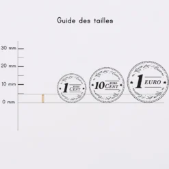 Online HappyBulle Mini-charm anneau simple collection Chapitre plaqué or Plaqué or 18k