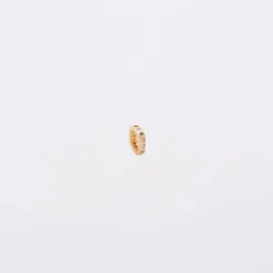 Hot HappyBulle Mini-charm anneau zircon collection Chapitre plaqué or Plaqué or 18k