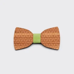 Best HappyBulle Noeud papillon enfant personnalisé gravé bois Classique